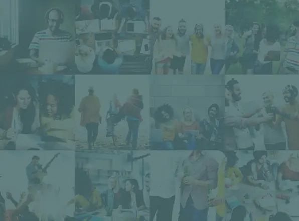 People sharing everyday social moments